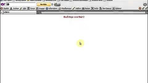 [Tự học] - Tự học lập  trình Web với HTML -  Bài 7  HD youtube