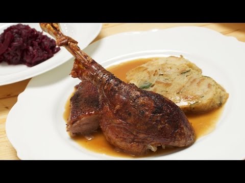 Gänsebraten knusprig zubereiten