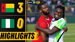 GUINEA BISSAU vs NIGERIA | AFCON QUALIFICATION | ALL GOALS - EXTENDED HIGHLIGHTS 