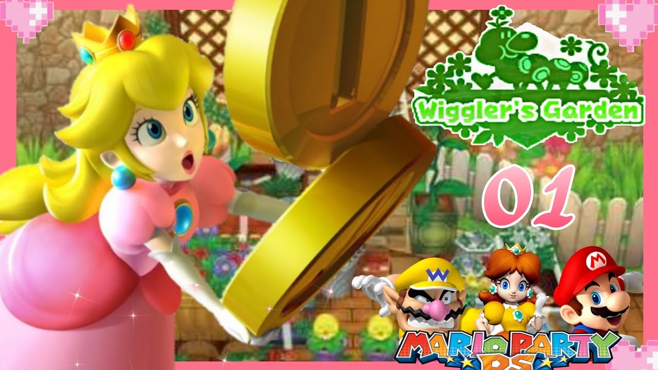 🌸 Mario Party DS (Wiggler's Garden) Peach Gameplay 🌸