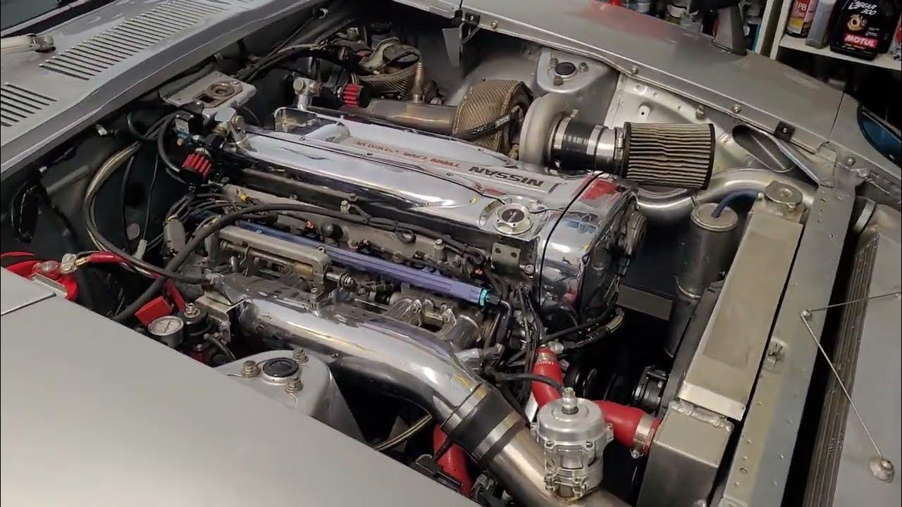 1970 Datsun 240Z RB26 Cold Start YouTube
