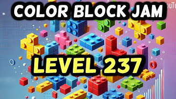 COLOR BLOCK JAM LEVEL 237 Guide How to Complete Walkthrough