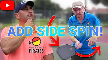 HOW TO hit a Forehand Slice Return in Pickleball