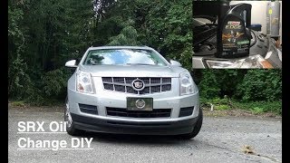 Cadillac SRX Oil Change 3.0 V6