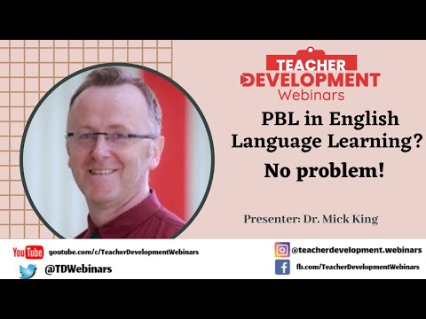 PBL in English Language Learning? No problem!