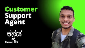 Customer Support Agent from scratch in Kannada