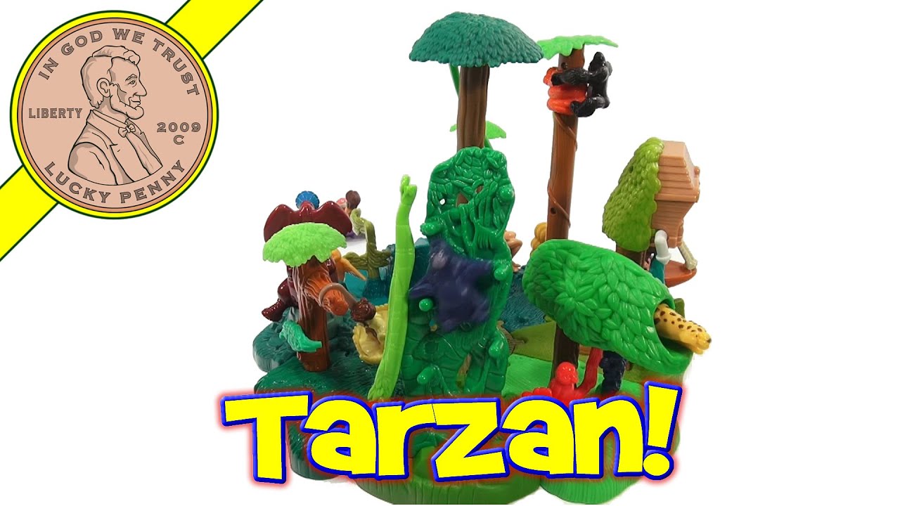 Tarzan 2000 Happy Meal Toys Full Set 
