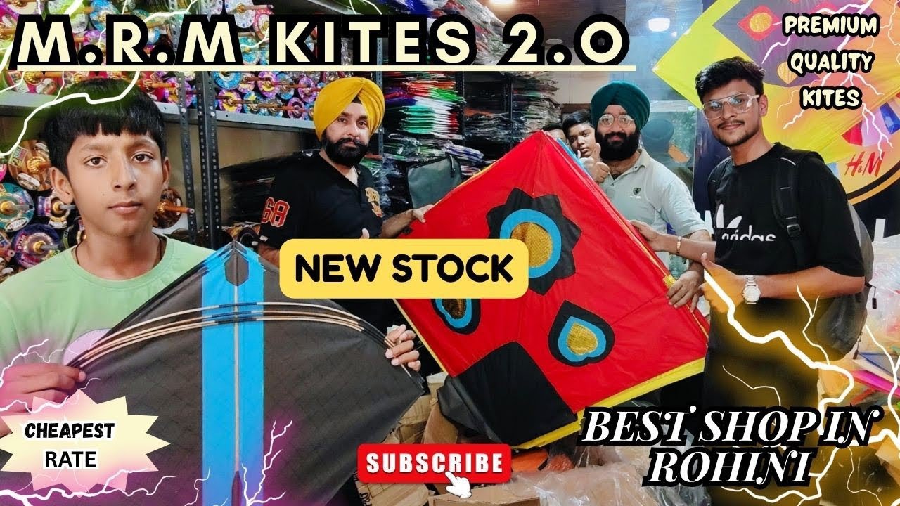 VLOG #3 (2025) PART 2  | BRANDED KITES & MANJHA IN BEST RATE EVER ON YOUTUBE 😱 | ROHINI SECTOR 7🔥