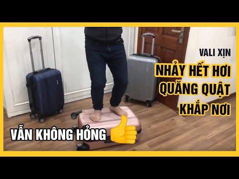 Vali xịn chống vỡ tuyệt đối, bất chấp va đập mạnh | vali xịn