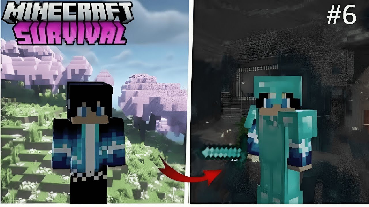 Can I Get FULL DIAMOND ARMOUR In 20 MINUTES Minecraft Gameplay #6 - YouTube