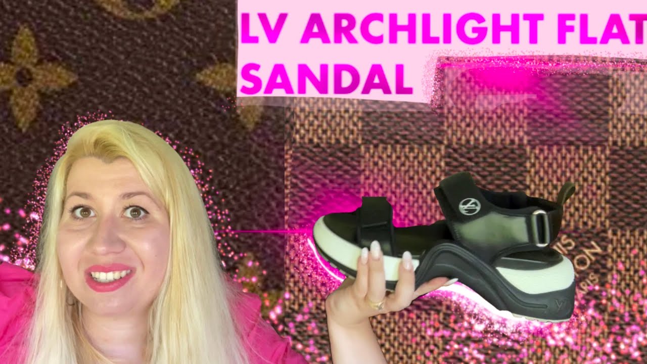 Louis Vuitton LV Archlight flat sandal. Are Lv archlight comfy