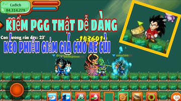 Ngọc rồng online - kéo cdrd kiếm phiếu giảm giá cho ae cùi và cái kết