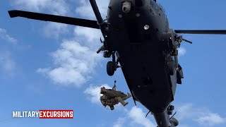 Special Operations Pararescuemen Train with HH-60 Pave Hawk