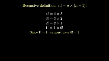 Zero factorial equals one | 0! =1 But why?