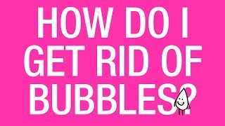 How To Get Bubbles Out Of Epoxy Resin