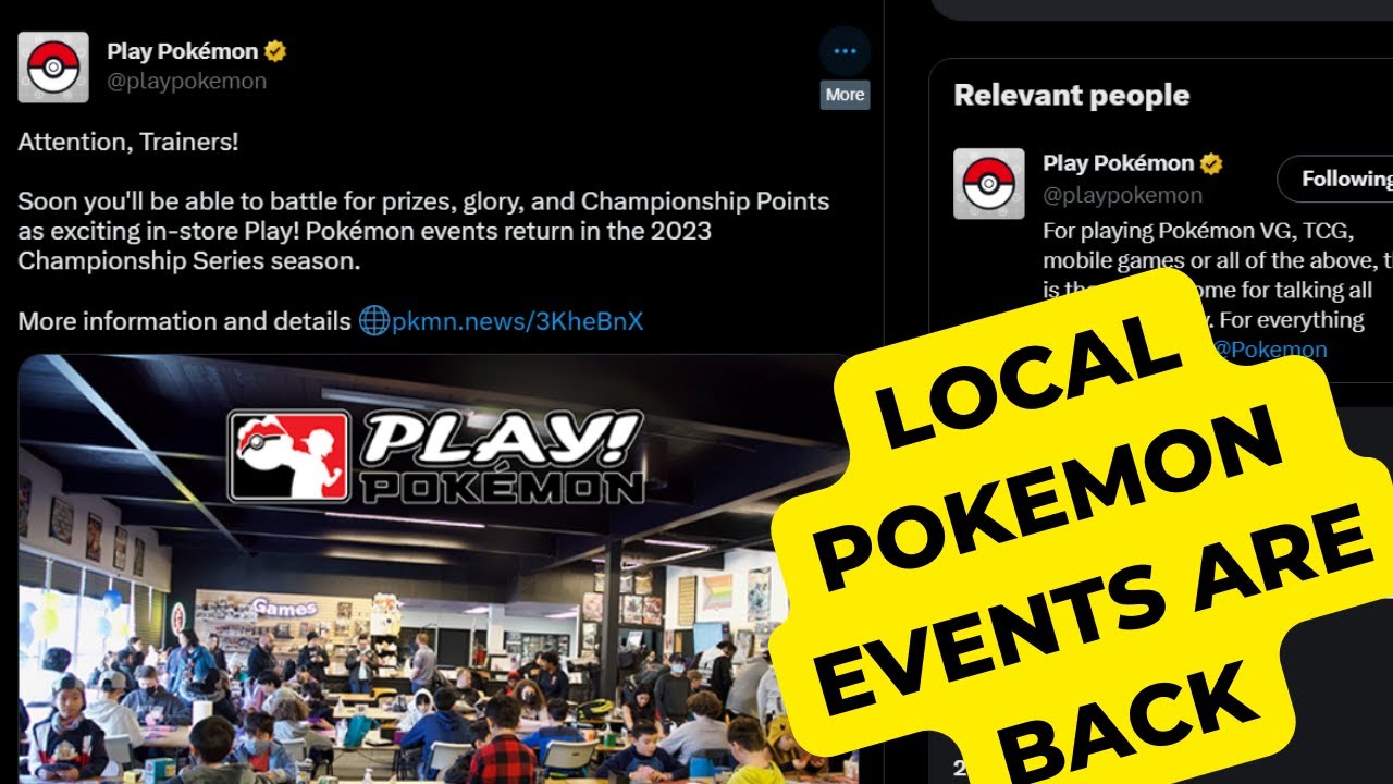 Play! Pokémon Events