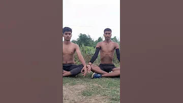 yoga 🧘‍♀️ karke Sina nikalo #youraj #army