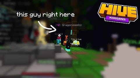 If I see a max level player, the video ends | DeathRun | The Hive | Minecraft