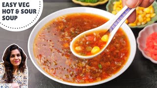 Restaurant Style Veg Hot & Sour Soup Recipe | वेज हॉट & सॉर सूप | Aarti Madan by Aarti Madan 3,035 views 4 months ago 4 minutes, 28 seconds