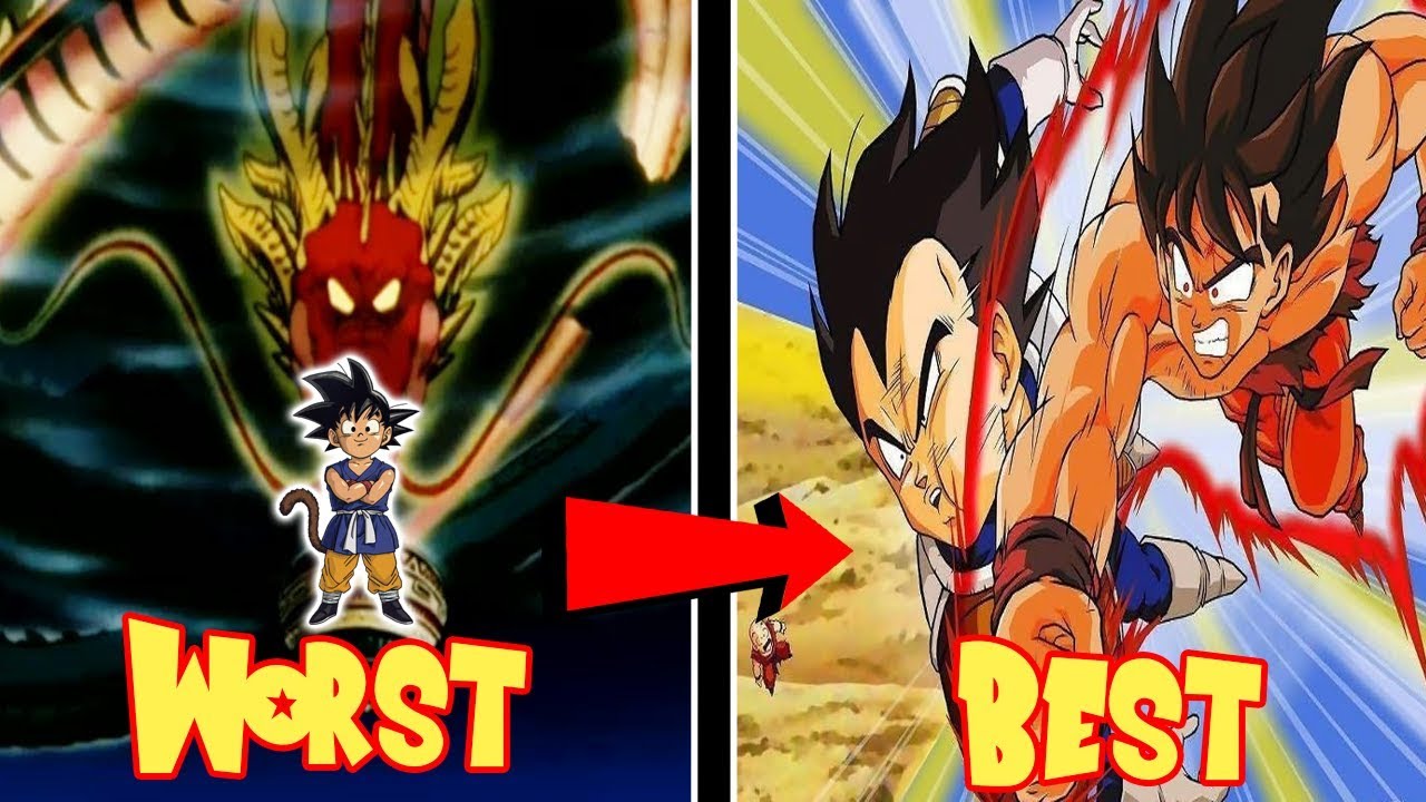 Ranking Every DBZ Saga Best to Worst