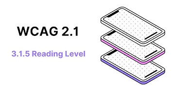WCAG 2.1 Guideline 3.1.5 Reading Level