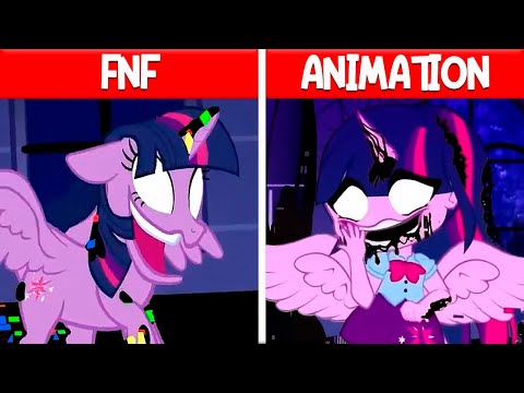 Dusk Till Dawn - Gacha Club Vs Twilight Sparkle // FNF x Animation Pibby