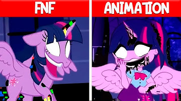 Dusk Till Dawn - Gacha Club Vs Twilight Sparkle // FNF x Animation Pibby