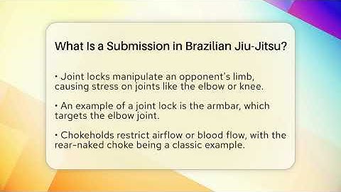 What Is a Submission in Brazilian Jiu-Jitsu? | Fighting Arts Lab