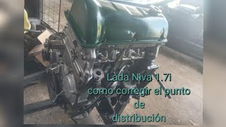 corrigiendo el punto de distribución del LADA NIVA 1.7 i