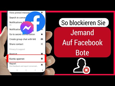 Video: Hat mich jemand im Messenger blockiert?