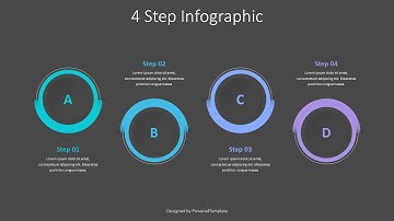 4-Step Infographic - Free Google Slides theme and PowerPoint template