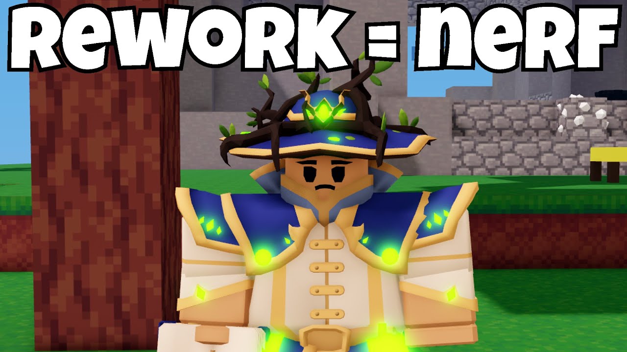 Testing the Nerf barbarian Kit (Roblox Bedwars) 