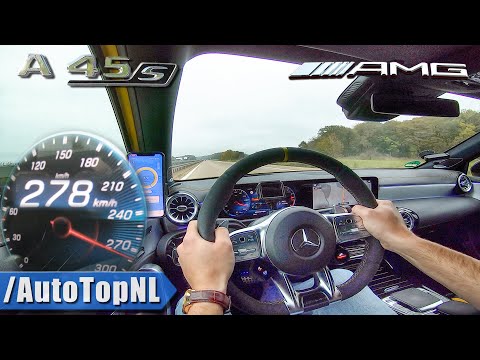Mercedes AMG A45 S 421HP | TOP SPEED On AUTOBAHN By AutoTopNL