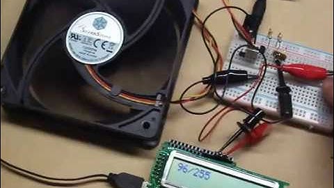 arduinoのPWMでファン制御