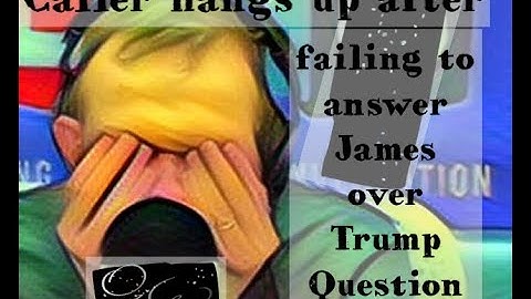 Caller hangs up after failing to answer James O