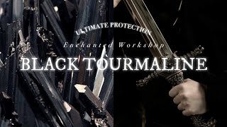 ☾. ° BLACK TOURMALINE˚✩ // ultimate protection + cleanse [Crystal Series]