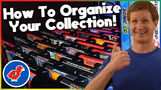 How to Organize Your Game Collection - Retro Bird