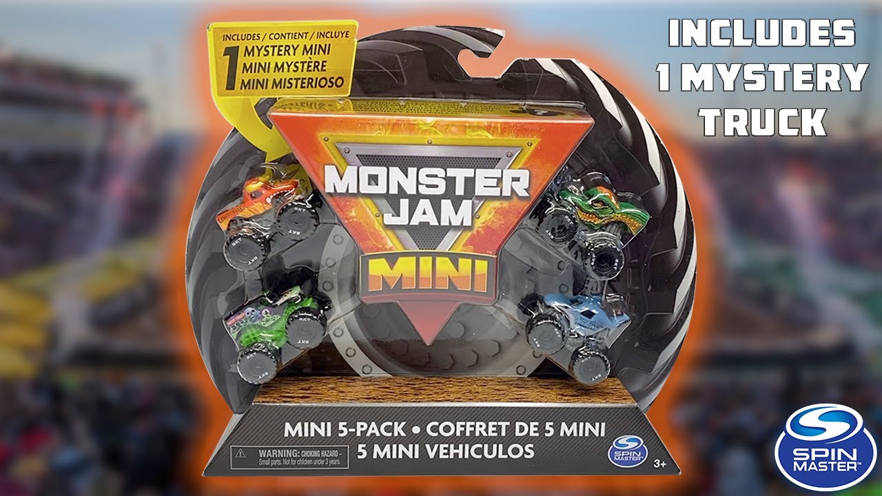 Hot Wheels Series 1 Monster Trucks Mystery Box (Version 2, 40 Packs) 