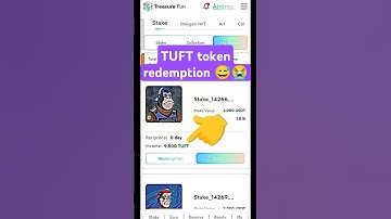 TUFT token redemption #treasure #nft #tresurefun #treasuretrove