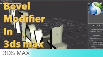 How to use Bevel Modifier in Autodesk 3Ds Max