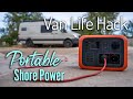 Shore Power From Your Portable Power Station // Van Life Hack