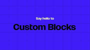 Introducing Custom Blocks | Tapcart