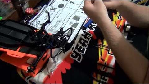 team associated sc10 factory team kit build series part 6. front bumper & turnbuckles.