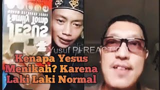 This man with glasses asked whether YUSUF was actually married. | Ustadz YUSUF Pi