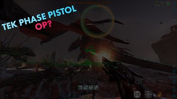 ARK: Island Alpha Boss in 2021 | Shadowmane & Tek Phase Pistol