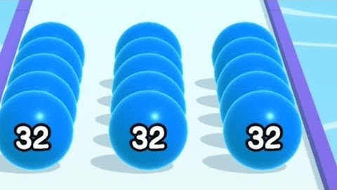 Ball Run 2048 - All Levels Gameplay Android,iOS Level 331-340