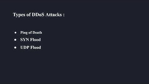 DDoS attack in cloud computing