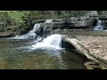 Step Falls at Old Stone Fort State Park Tennessee