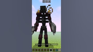 Mutant Wither Skeleton VS Wardan #shorts