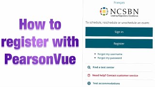 How to register with PearsonVue | NCLEX-RN | NYSED | ATT within 48hours screenshot 3